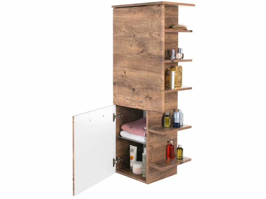 Aktion 😉 Midischrank Filino - 50/123/33 cm in braun 🔔 5 Aktion 😉 Midischrank Filino - 50/123/33 cm in braun 🔔 – Bild 5