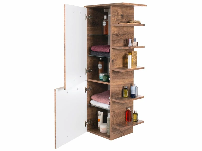 Aktion 😉 Midischrank Filino - 50/123/33 cm in braun 🔔 6 Aktion 😉 Midischrank Filino - 50/123/33 cm in braun 🔔 – Bild 6