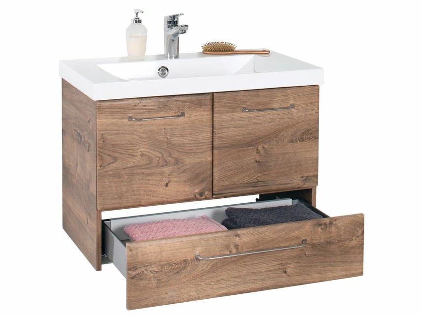 Rabatt 😍 Waschtisch-Unterschrank Filino - 72/51/44 cm in braun 😀 2 Rabatt 😍 Waschtisch-Unterschrank Filino - 72/51/44 cm in braun 😀 – Bild 2