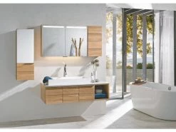 Brandneu ✔️ Voglauer Badezimmer-Programm Vmontanara 4-teilig in braun 😀