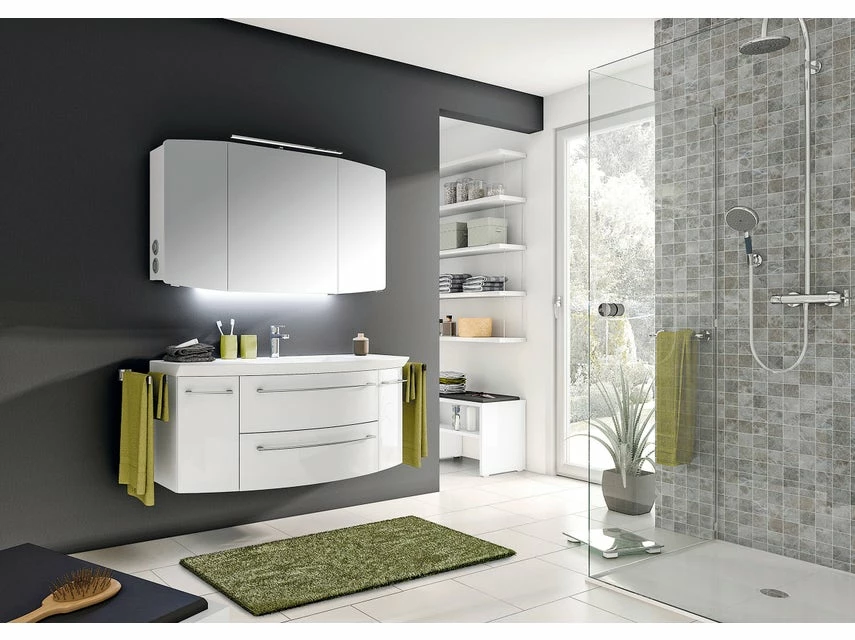 Schlussverkauf ⭐ Aquarell Badezimmer-Set Casablanca - 3-teilig in weiß 🧨 6 Schlussverkauf ⭐ Aquarell Badezimmer-Set Casablanca - 3-teilig in weiß 🧨 – Bild 6