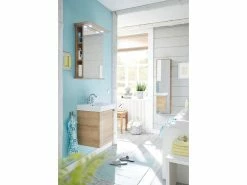 Bester Verkauf ✨ Aquarell Badezimmer-Set Salzburg - 3-teilig in braun 🎁