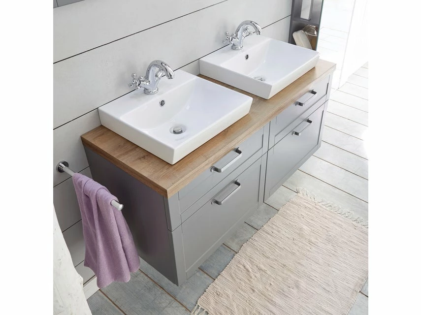 Besorgen 🎁 Aquarell Badezimmer-Set Salzburg in grau 🎉 3 Besorgen 🎁 Aquarell Badezimmer-Set Salzburg in grau 🎉 – Bild 3