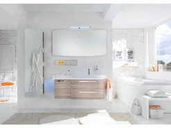 Aktion 💯 Aquarell Badezimmer-Set Cannes - 3-teilig in braun 🔥 6 Aktion 💯 Aquarell Badezimmer-Set Cannes - 3-teilig in braun 🔥 -Badezimmerschränke Verkäufe 6683221 0599469 2 24639918