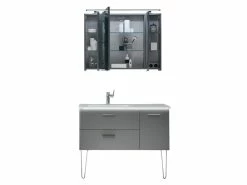 Bestpreis 💯 Aquarell Badezimmer-Set Brügge - 3-teilig in grau ⌛ 14 Bestpreis 💯 Aquarell Badezimmer-Set Brügge - 3-teilig in grau ⌛ -Badezimmerschränke Verkäufe 6684342 0599686 2 24622393