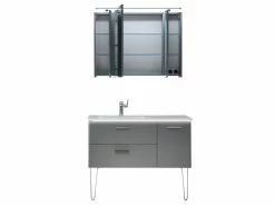 Bestpreis 💯 Aquarell Badezimmer-Set Brügge - 3-teilig in grau ⌛ 10 Bestpreis 💯 Aquarell Badezimmer-Set Brügge - 3-teilig in grau ⌛ -Badezimmerschränke Verkäufe 6684343 0599686 3 24622393