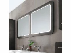 Coupon 👏 Aquarell Badezimmer-Set Brügge - 3-teilig in dunkelbraun 🌟 -Badezimmerschränke Verkäufe 6684391 0599729 8 24623515