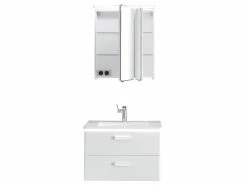 Billig 😀 Aquarell Badezimmer-Set Brügge - 3-teilig in weiß 😀 9 Billig 😀 Aquarell Badezimmer-Set Brügge - 3-teilig in weiß 😀 -Badezimmerschränke Verkäufe 6685297 0599848 1 24622905