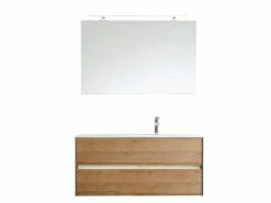 Bestes Angebot 🎉 Aquarell Badezimmer-Set Mailand - 3-teilig in braun 🎁