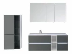 Besorgen 🛒 Aquarell Badezimmer-Set Mailand - 3-teilig in grau ✔️ 7 Besorgen 🛒 Aquarell Badezimmer-Set Mailand - 3-teilig in grau ✔️ -Badezimmerschränke Verkäufe 6685605 0600019 4 24611693