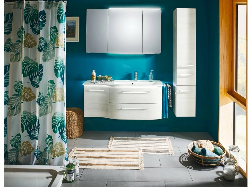 Bestpreis 💯 Aquarell Hochschrank Cannes - 30/168/33 cm in weiß 🔔 3 Bestpreis 💯 Aquarell Hochschrank Cannes - 30/168/33 cm in weiß 🔔 – Bild 3