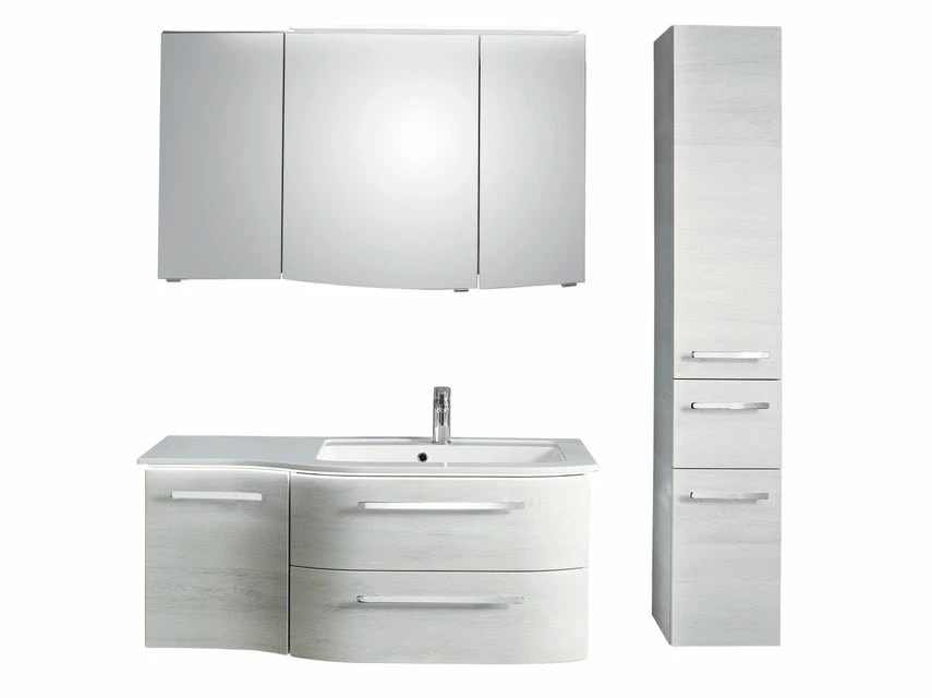 Bestpreis 💯 Aquarell Hochschrank Cannes - 30/168/33 cm in weiß 🔔 4 Bestpreis 💯 Aquarell Hochschrank Cannes - 30/168/33 cm in weiß 🔔 – Bild 4