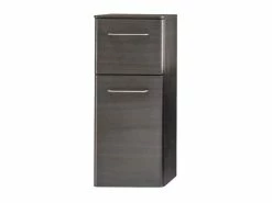 Bestes Angebot 😍 Aquarell Unterschrank Brügge - 30/73/33 cm in dunkelbraun 💯