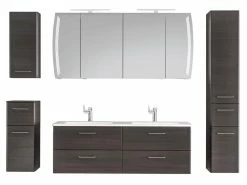 Bestes Angebot 😍 Aquarell Unterschrank Brügge - 30/73/33 cm in dunkelbraun 💯 -Badezimmerschränke Verkäufe 6685812 0600065 2 24623367