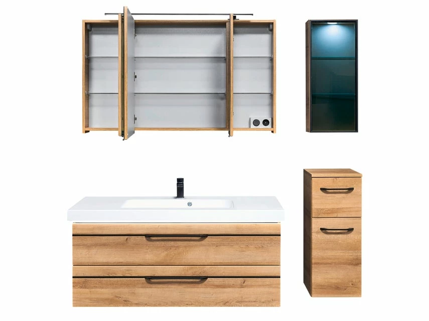 Schlussverkauf 🤩 Aquarell Badezimmer-Set Bern - 3-teilig in hellbraun 🎉 7 Schlussverkauf 🤩 Aquarell Badezimmer-Set Bern - 3-teilig in hellbraun 🎉 – Bild 7