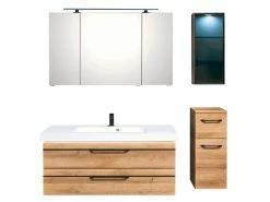 Großhandel 😉 Aquarell Highboard Bern - 30/73/33 cm in braun 🌟 -Badezimmerschränke Verkäufe 6687785 0600679 6 24572225