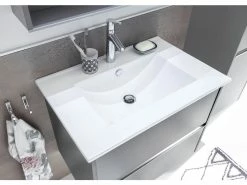 Budget 🛒 Aquarell Badezimmer-Set Bordeaux 01 - 3-teilig in grau 🧨 10 Budget 🛒 Aquarell Badezimmer-Set Bordeaux 01 - 3-teilig in grau 🧨 -Badezimmerschränke Verkäufe 6688116 0600864 6 24612998