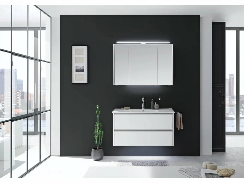 Bestpreis 🎁 Aquarell Badezimmer-Set Bordeaux 02 - 3-teilig in weiß ❤️ 3 Bestpreis 🎁 Aquarell Badezimmer-Set Bordeaux 02 - 3-teilig in weiß ❤️ – Bild 3