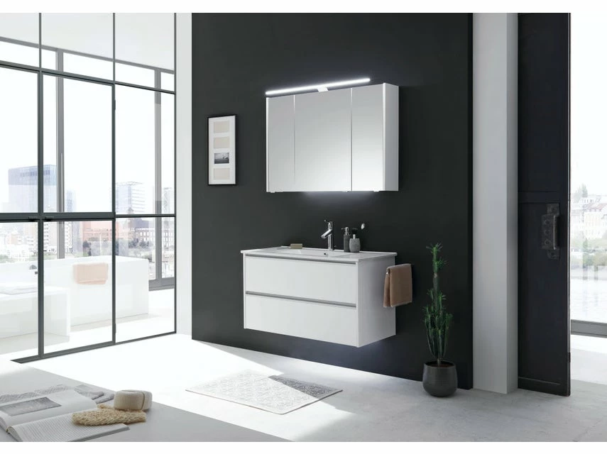 Bestpreis 🎁 Aquarell Badezimmer-Set Bordeaux 02 - 3-teilig in weiß ❤️ 2 Bestpreis 🎁 Aquarell Badezimmer-Set Bordeaux 02 - 3-teilig in weiß ❤️ – Bild 2