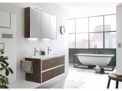 Beste Bewertungen von 🎉 Aquarell Badezimmer-Set Bordeaux 03 - 3-teilig in braun 🛒 -Badezimmerschränke Verkäufe 6688131 0600883 2 24613194