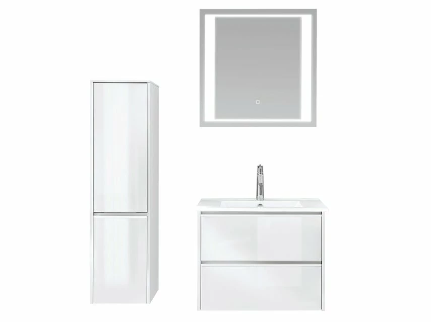 Rabatt ⌛ Aquarell Badezimmer-Set Bordeaux 04 - 3-teilig in weiß ✨ 2 Rabatt ⌛ Aquarell Badezimmer-Set Bordeaux 04 - 3-teilig in weiß ✨ – Bild 2