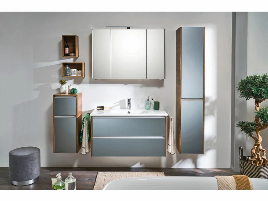 Billig 🥰 Aquarell Badezimmer-Set Bordeaux 06 - 3-teilig in grau 🔥 7 Billig 🥰 Aquarell Badezimmer-Set Bordeaux 06 - 3-teilig in grau 🔥 – Bild 7