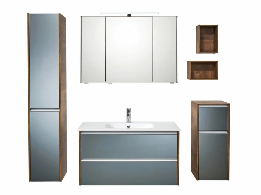 Billig 👍 Aquarell Hochschrank Bordeaux - 33,3/170,7/33 cm in grau ✔️ 6 Billig 👍 Aquarell Hochschrank Bordeaux - 33,3/170,7/33 cm in grau ✔️ – Bild 6