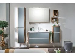 Billig 👍 Aquarell Hochschrank Bordeaux - 33,3/170,7/33 cm in grau ✔️ 10 Billig 👍 Aquarell Hochschrank Bordeaux - 33,3/170,7/33 cm in grau ✔️ -Badezimmerschränke Verkäufe 6688187 0600933 3 24613748