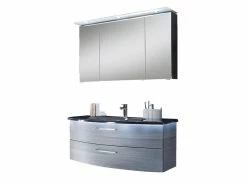 Beste Bewertungen von ✔️ Aquarell Badezimmer-Set Rotterdam - 3-teilig in grau 🎉