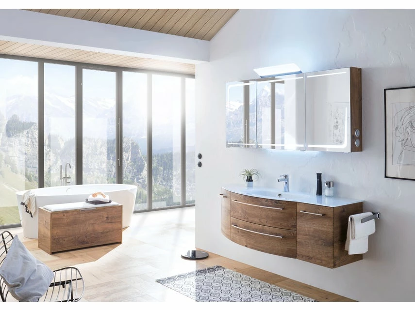 Bester Verkauf 🥰 Aquarell Badezimmer-Set Rotterdam - 3-teilig in braun ❤️ 3 Bester Verkauf 🥰 Aquarell Badezimmer-Set Rotterdam - 3-teilig in braun ❤️ – Bild 3