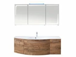 Bester Verkauf 🥰 Aquarell Badezimmer-Set Rotterdam - 3-teilig in braun ❤️