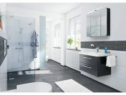 Besorgen 🎉 Aquarell Badezimmer-Programm Amsterdam in dunkelgrau 😍