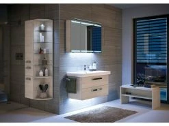 Billig 😍 Aquarell Badezimmer-Set Prag - 3-teilig in hellbraun 🎁 9 Billig 😍 Aquarell Badezimmer-Set Prag - 3-teilig in hellbraun 🎁 -Badezimmerschränke Verkäufe 6689314 0601280 2 24610190