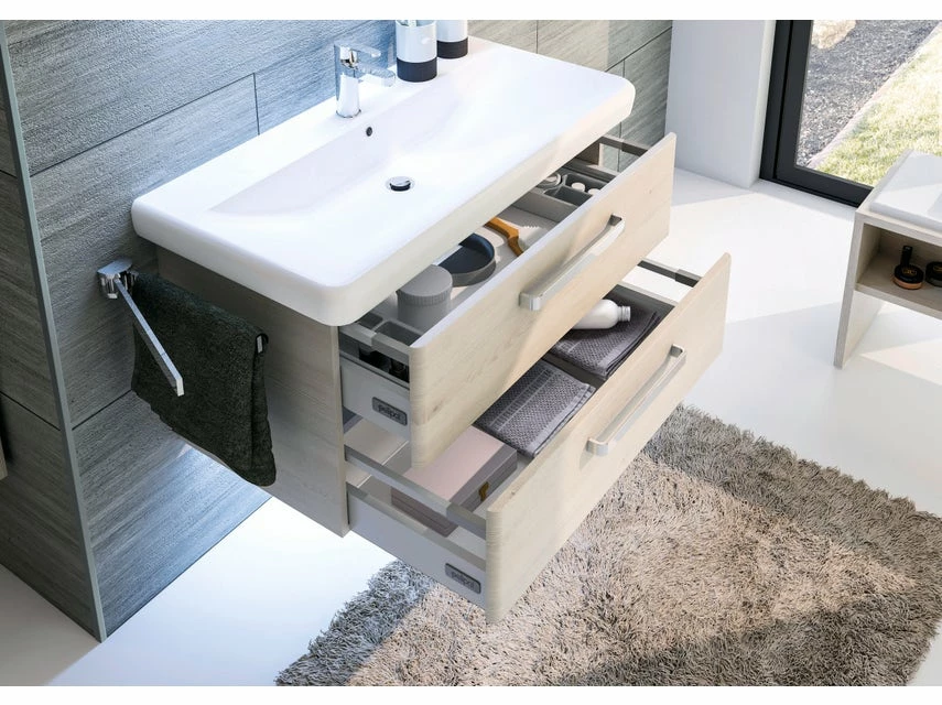 Billig 😍 Aquarell Badezimmer-Set Prag - 3-teilig in hellbraun 🎁 3 Billig 😍 Aquarell Badezimmer-Set Prag - 3-teilig in hellbraun 🎁 – Bild 3