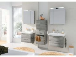 Top 10 💯 Aquarell Badezimmer-Set Prag - 3-teilig in grau 👏 11 Top 10 💯 Aquarell Badezimmer-Set Prag - 3-teilig in grau 👏 -Badezimmerschränke Verkäufe 6689320 0601287 1 24610637