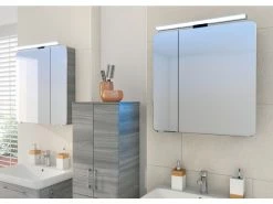 Top 10 💯 Aquarell Badezimmer-Set Prag - 3-teilig in grau 👏 8 Top 10 💯 Aquarell Badezimmer-Set Prag - 3-teilig in grau 👏 -Badezimmerschränke Verkäufe 6689324 06012875 24610637