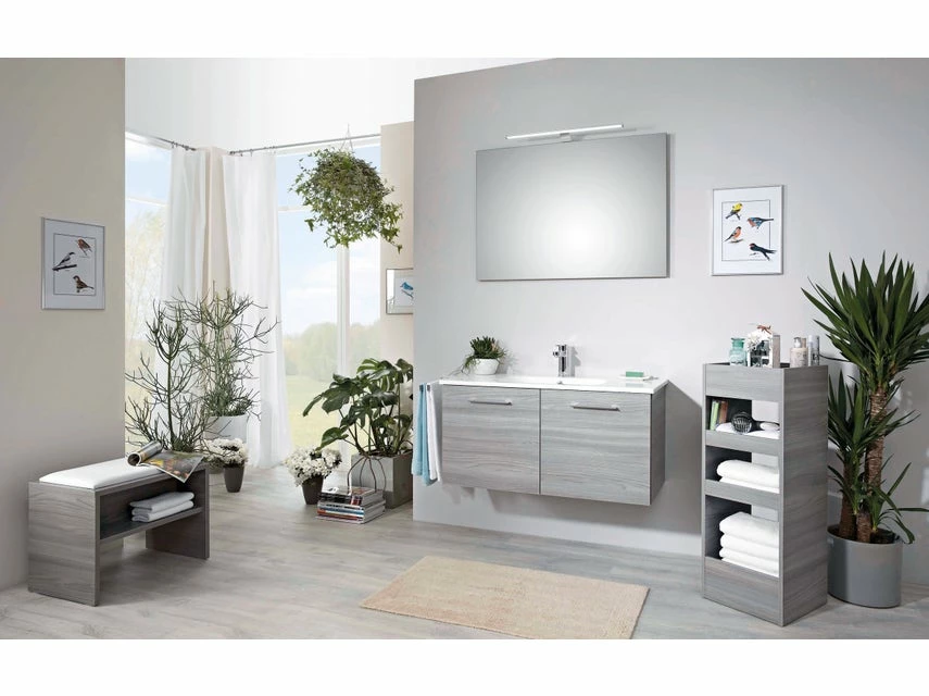 Besorgen ⌛ Aquarell Sitzbank Neapel 01 in grau 🛒 2 Besorgen ⌛ Aquarell Sitzbank Neapel 01 in grau 🛒 – Bild 2