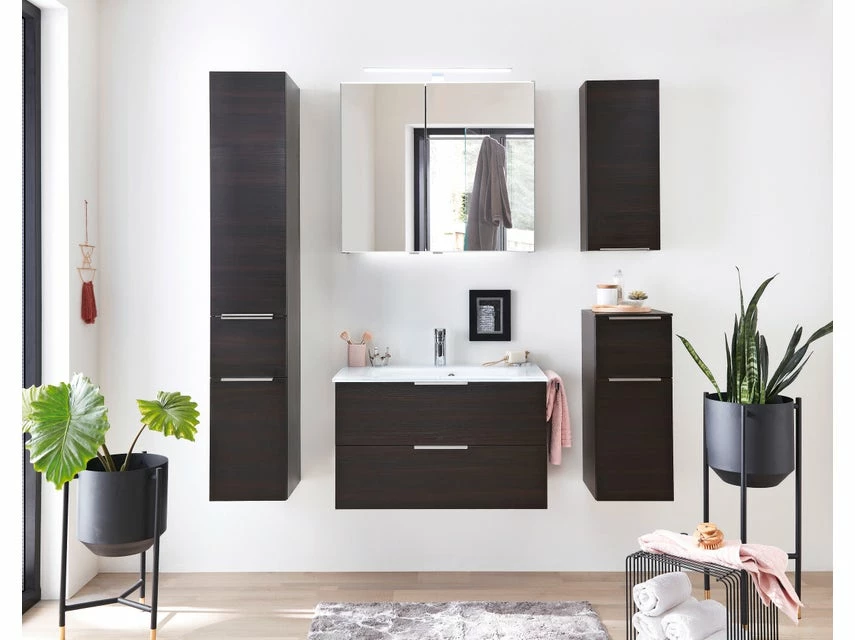 Großhandel ✔️ Aquarell Hochschrank Neapel - 30/168/33 cm in dunkelbraun 💯 3 Großhandel ✔️ Aquarell Hochschrank Neapel - 30/168/33 cm in dunkelbraun 💯 – Bild 3