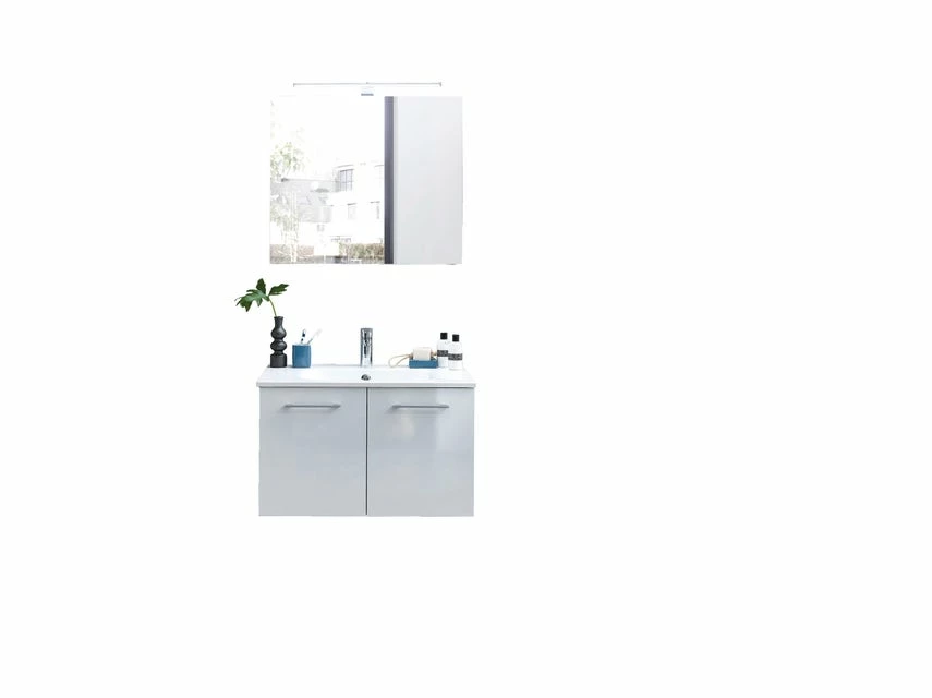 Budget 😀 Aquarell Badezimmer-Programm Neapel in weiß 🥰 1 Budget 😀 Aquarell Badezimmer-Programm Neapel in weiß 🥰