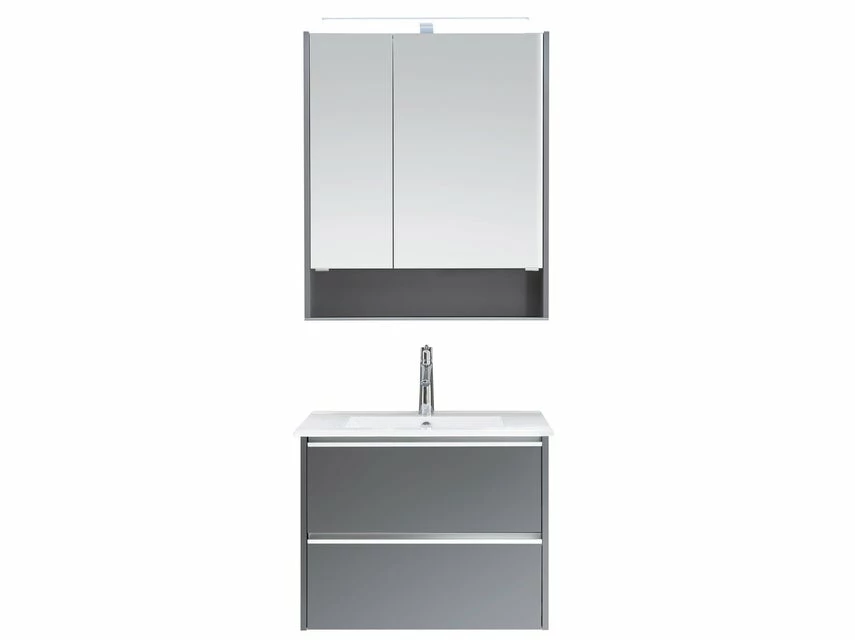 Budget 🛒 Aquarell Badezimmer-Set Bordeaux 01 - 3-teilig in grau 🧨 1 Budget 🛒 Aquarell Badezimmer-Set Bordeaux 01 - 3-teilig in grau 🧨