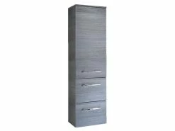 Coupon 👍 Aquarell Midischrank Rotterdam 02 - 30/121/33 cm in grau 👍