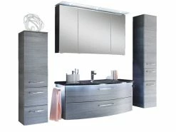 Coupon 🧨 Aquarell Hochschrank Rotterdam 02 - rechts in schwarz 🌟 5 Coupon 🧨 Aquarell Hochschrank Rotterdam 02 - rechts in schwarz 🌟 -Badezimmerschränke Verkäufe 6743208 0602066 2 24614845