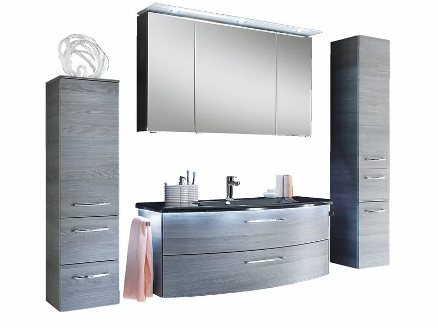 Coupon 🧨 Aquarell Hochschrank Rotterdam 02 - rechts in schwarz 🌟 3 Coupon 🧨 Aquarell Hochschrank Rotterdam 02 - rechts in schwarz 🌟 – Bild 3