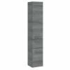 Schlussverkauf ✔️ Aquarell Hochschrank Athen - 30/168/33 cm in grau ❤️
