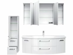 Aktion 👏 Pelipal Midischrank Valea - 30/121,2/33 cm in weiß 🧨 -Badezimmerschränke Verkäufe 6771475 0608935 4 23680376