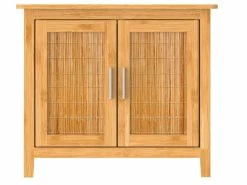 Billig 🤩 Waschbecken-Unterschrank in braun 🌟