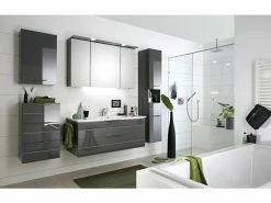 Blitzangebot 🔔 Aquarell Badezimmer-Set Brüssel 01 - 3-teilig in grau 🤩 10 Blitzangebot 🔔 Aquarell Badezimmer-Set Brüssel 01 - 3-teilig in grau 🤩 -Badezimmerschränke Verkäufe 6780047 0611066 1 24612154