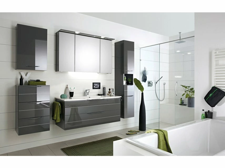 Blitzangebot 🔔 Aquarell Badezimmer-Set Brüssel 01 - 3-teilig in grau 🤩 5 Blitzangebot 🔔 Aquarell Badezimmer-Set Brüssel 01 - 3-teilig in grau 🤩 – Bild 5