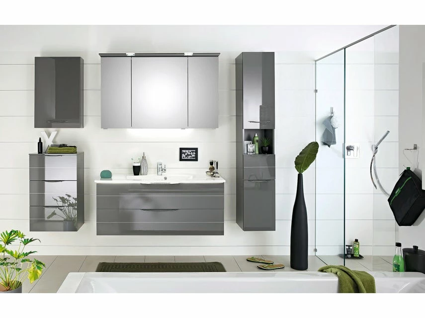 Blitzangebot 🔔 Aquarell Badezimmer-Set Brüssel 01 - 3-teilig in grau 🤩 6 Blitzangebot 🔔 Aquarell Badezimmer-Set Brüssel 01 - 3-teilig in grau 🤩 – Bild 6