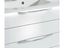 Angebote ✨ Aquarell Badezimmer-Set Brüssel 02 - 3-teilig in grau 🛒 -Badezimmerschränke Verkäufe 6780065 0611080 5 24612493